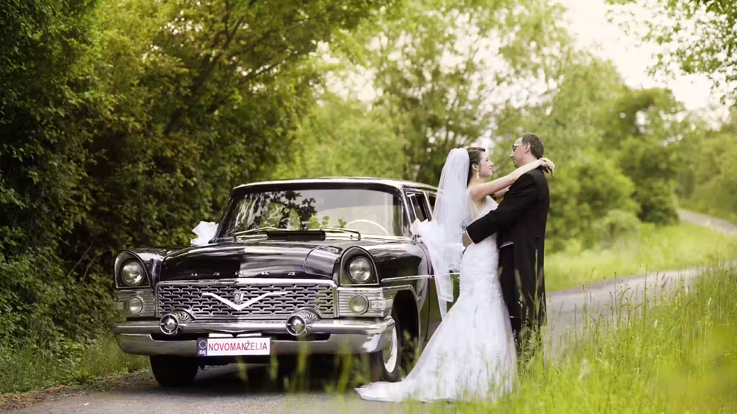 Sesión de fotografías para Bodas en AUto clásico